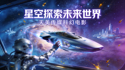 天美传媒科幻电影 - 星空探索未来世界高清海报
